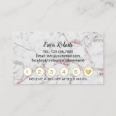 Gold Lashes Makeup Artist Roos Gold Marble Loyalty (Achterkant)