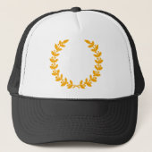 gold laurel ath vector trucker pet (Voorkant)