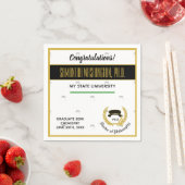 Gold Laurel Doctor Degree PhD Graduation Party Servet (Insitu)