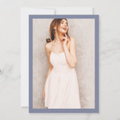 Gold lavender floral tiara princess Sweet 16 Kaart (Achterkant)