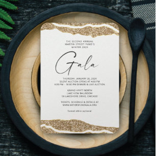 Gold Layers Gala Uitnodiging