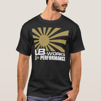 Gold LB Performance Liberty Walk Logo met Japan T-shirt