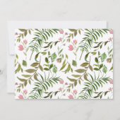 Gold Leaf Afstuderen Foto Aankondiging (Achterkant)