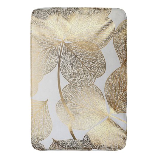 Gold Leaf Bath Mat (Voorkant Verticaal)