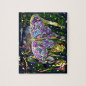 Gold Leaf Butterfly Legpuzzel (Verticaal)