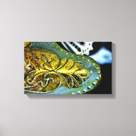 Gold Leaf Canvas Afdruk