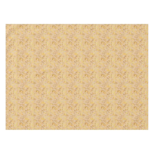 Gold Leaf Cream-Herfst - herfstpatroon Tafelkleed (Voorkant (Horizontaal))