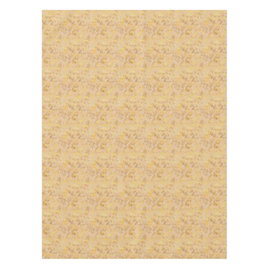 Gold Leaf Cream-Herfst - herfstpatroon Tafelkleed (Voorkant)