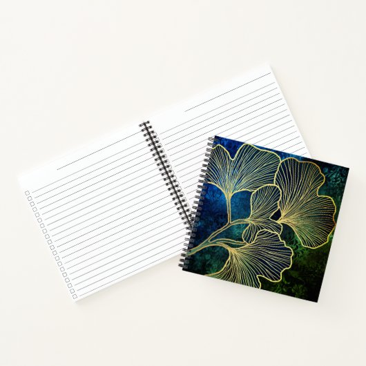 Gold Leaf Deco Notitieboek (Binnen)