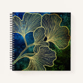 Gold Leaf Deco Notitieboek (Voorkant)