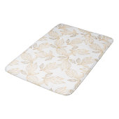 Gold Leaf Designer Large Bath Mat (Gekanteld)