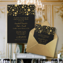 Gold Leaf Glitter Confetti Stippen Couples Shower