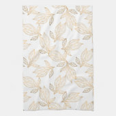 Gold Leaf Kitchen Towel Theedoek (Verticaal)