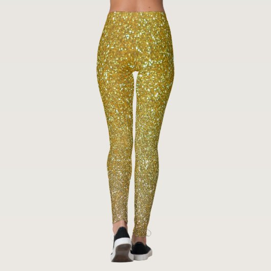 Gold Leaf-Leggings Leggings (Achterkant)