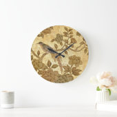 Gold Leaf met vogelwandklok Grote Klok (Huis)