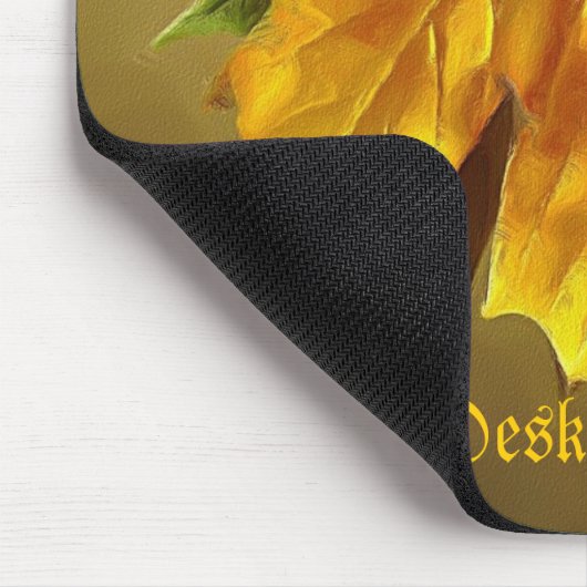 Gold Leaf ~ Mousepad Muismat (Hoek)