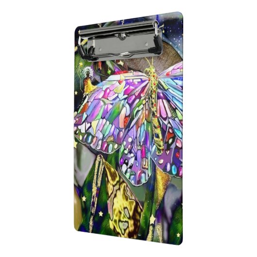 Gold Leaf nieuwjaarsvlinder Mini Klembord (Angled2)