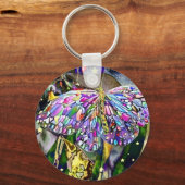 Gold Leaf nieuwjaarsvlinder Sleutelhanger (Voorkant)