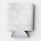 Gold Leaf Pattern-Koelbox Blikjeskoeler (Voorkant)