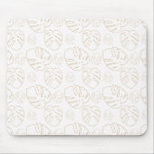 Gold Leaf Pattern-Muismat Muismat (Voorkant)