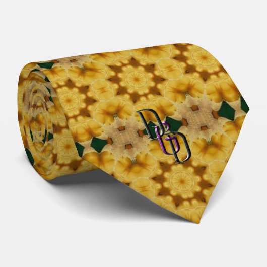 Gold Leaf Stropdas (Opgerold)