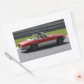 Gold Leaf Team Lotus Elan Rechthoekige Sticker (Envelop)