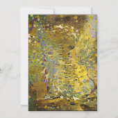 Gold Leaf Uitnodiging voor Nieuwjaar (Achterkant)