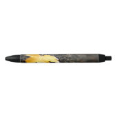 Gold Leaf Zwarte Inkt Pen (Voorkant)