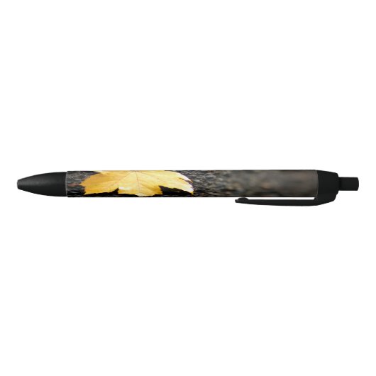 Gold Leaf Zwarte Inkt Pen (Bodem)
