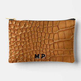 Gold leather texture luxury etui