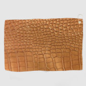 Gold leather texture luxury  golfhanddoek (Horizontaal)