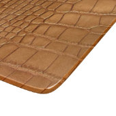 Gold leather texture luxury meeting planner snijplank (Hoek)