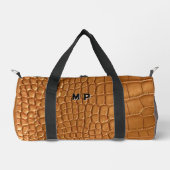Gold leather texture luxury plunjezak (Voorkant)