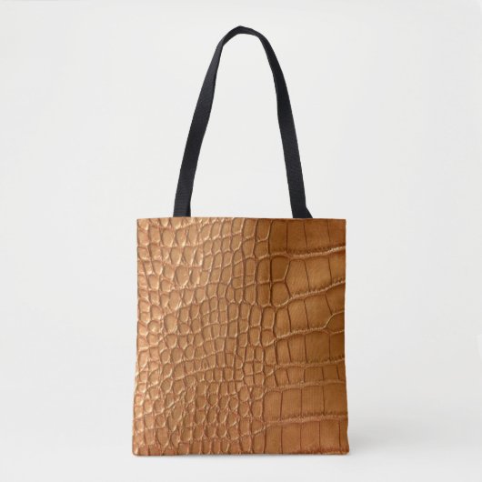Gold leather texture luxury tote bag (Voorkant)