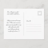 Gold Leaves 4 Aankondiging van fotozwangerschap (Achterkant)