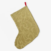 Gold Leaves Grote Kerstsok (Achterkant (Hangend))