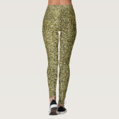 Gold  leggings (Achterkant)