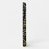 Gold Leopard, Gold Glitter, Leopard Pattern Case-Mate iPhone Case (Achterkant/links)
