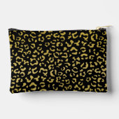 Gold Leopard, Gold Glitter, Leopard Pattern Etui (Achterkant)