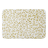 Gold Leopard, Gold Glitter, luipaard afdrukken Badmat (Voorkant)