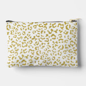 Gold Leopard, Gold Glitter, luipaard afdrukken Etui (Achterkant)