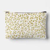 Gold Leopard, Gold Glitter, luipaard afdrukken Etui (Voorkant)