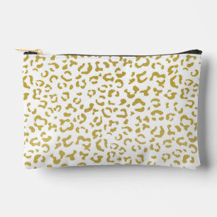 Gold Leopard, Gold Glitter, luipaard afdrukken Etui