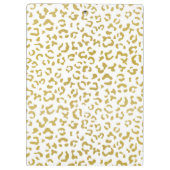 Gold Leopard, Gold Glitter, luipaard afdrukken Klembord (Achterkant)