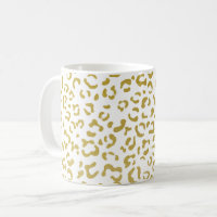 Gold Leopard, Gold Glitter, luipaard afdrukken