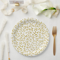 Gold Leopard, Gold Glitter, luipaard afdrukken