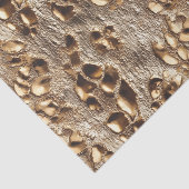 Gold Leopard Metallic Spots Tissuepapier (Detail)