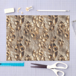 Gold Leopard Metallic Spots Tissuepapier