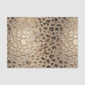 Gold Leopard Metallic Spots Tissuepapier (Voorkant)