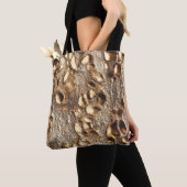 Gold Leopard Metallic Spots Tote Bag (Dichtbij)